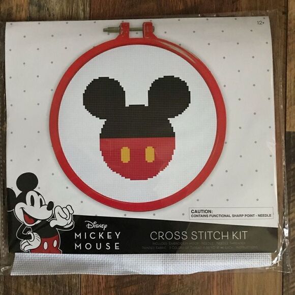 Innovative Design cross stitch kit Disney Mickey Mouse craft kit New - Picture 1 of 3